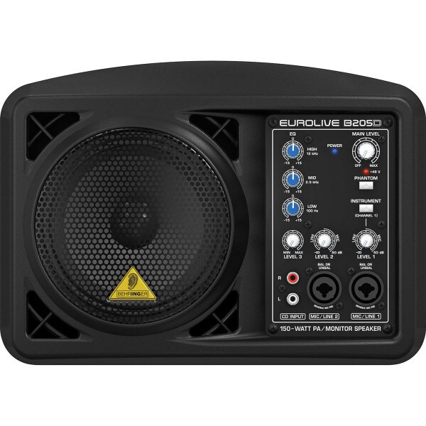 Main product image for Behringer B205D Eurolive 5-1/4" Active 150W P 248-6612